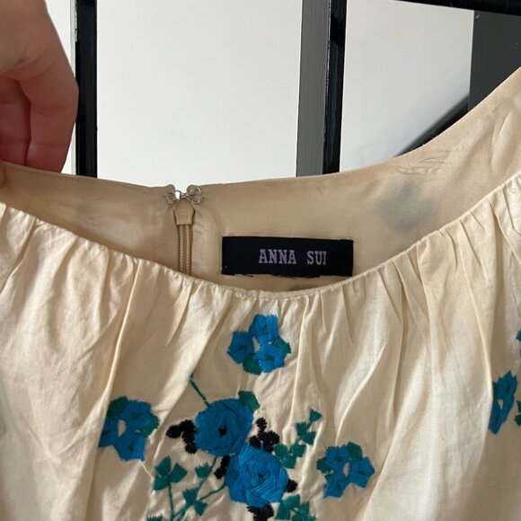 Anna Sui Floral Dress - Picture 3 of 4